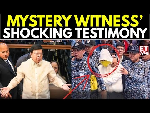 Philippines Senate LIVE: Mystery Witness Drops Bombshell That No One Saw Coming | ET Now | Manila