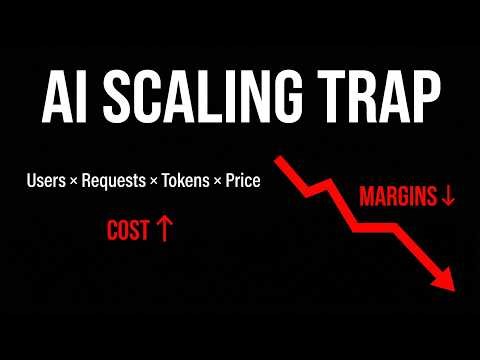 The AI Scaling Trap: Compute, Growth, and Collapsing Margins