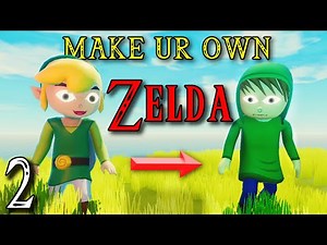 How to make ur own Zelda Game | Modeling and Rigging