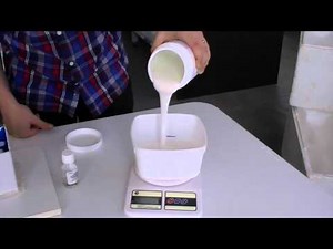 2 part silicone mould of a model car