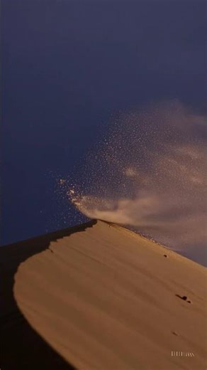 Wind-Swept Dune Crest At Dusk | Calm Nature Focus