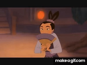 Disney's Mulan 2 - Ting Ting Laughing on Make a GIF