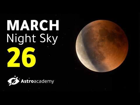 March Sky 2026: Total Lunar Eclipse and the Spring Equinox