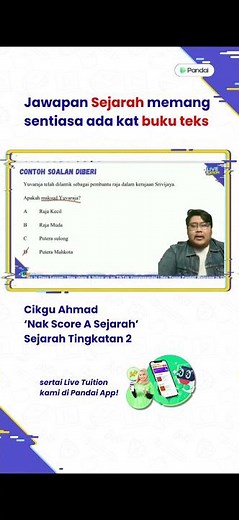 Cikgu Ahmad: Buku teks sejarah sentiasa ada jawapannya