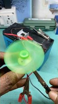 12v to 5v DC Motor Run #shortvideo
