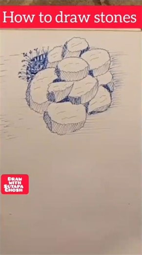 You’re Drawing Stones WRONG! (Try this Fountain Pen Hack) 🖋️