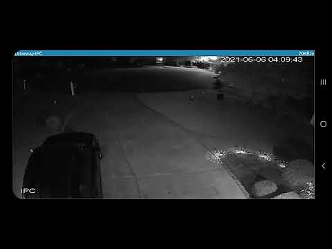 REAL "Flying Rod" captured on camera! Large, fast moving UFO recorded on surveillance camera!