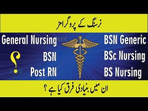 Nursing Programs in Pakistan : BSN : BSc Nursing : BS Nursing : General Nursing : Post RN