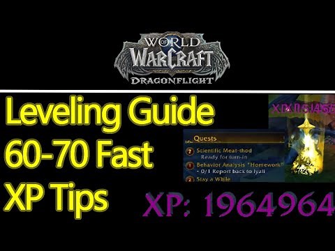 WoW Dragonflight leveling guide 60-70