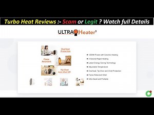 Turbo Heat Reviews :- Scam or Legit ? Watch full Details ! handy heater turbo 800 ! buy turbo heat
