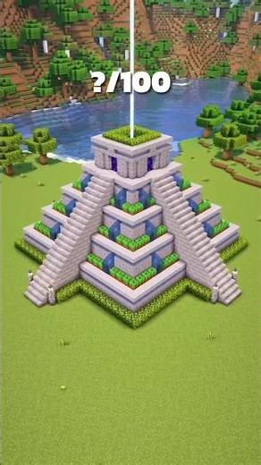 Minecraft Easy Design Temple Tutorial