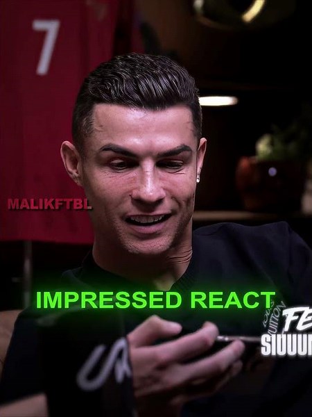 Ishowspeed Bark effect on Ronaldo...😂