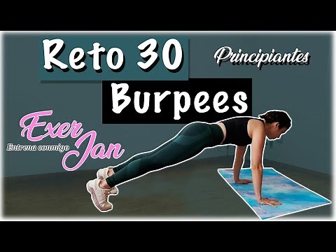 Reto 30 Burpees|para principiantes
