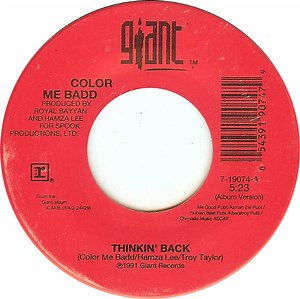 Color Me Badd - Thinkin' Back