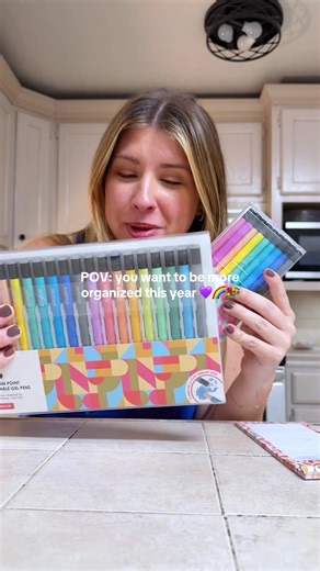 Erasable Pens for Organized Planning and Color Coding