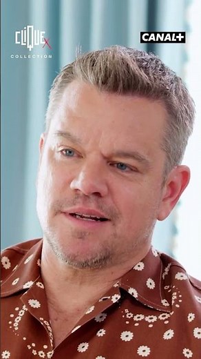 Matt Damon : "La confiance est un choix" - CANAL+
