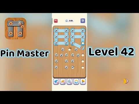 🎮 Pin Master Level 42 Walkthrough 🔩 | Brain Teaser Puzzle Game