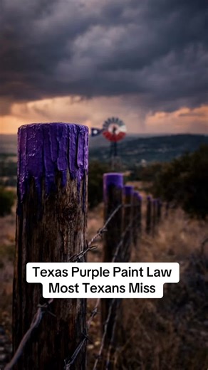 Texas Purple Paint Law Most Texans Miss Texas Borderline Don’t Mess With Texas Texas laws Texas property law Texas history Texas Hill Country Texas rural life Texas facts #TexasBorderline #Texas #TexasPride #TexasLife #TexasTikTok