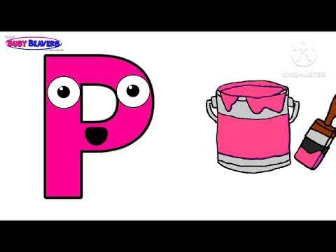 Busy beavers - Colors of the alphabet