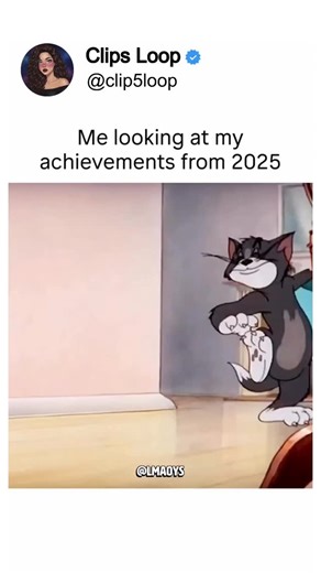 Memes & Films Worthy Moment on Instagram: "2026 will be my year 🤞 Fun Fact: Tom and Jerry (first debuting in 1940) is famous for its almost complete lack of dialogue, relying instead on expressive animation, exaggerated sound effects, and music to tell its stories. This made the show instantly understandable across cultures and helped it become one of the most globally successful cartoons of all time. The iconic chase formula between Tom the cat and Jerry the mouse was inspired by classic silen