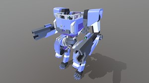 Mech: Asset Forge Test (a kitbash) - 3D model by radit.wbw (@cicaksaurus)