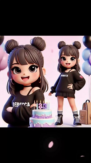 Happy Birthday Song for Rebecca in Hip-Hop Style