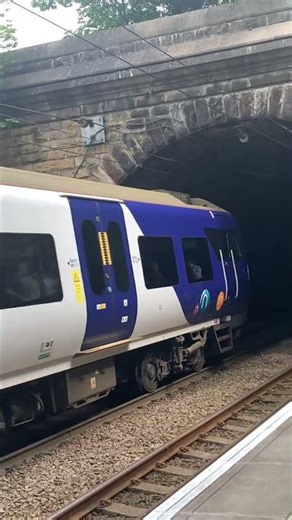 Class 331 departing Bingley with Ilkley Tones
