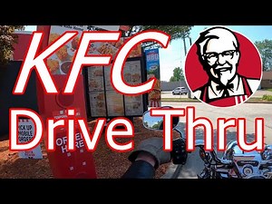 KFC Drive Thru on Motorcycle