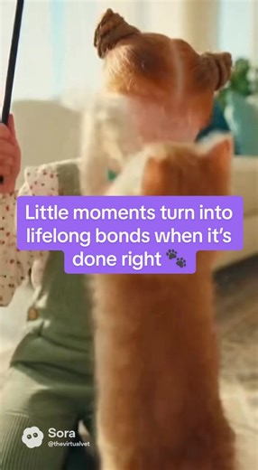 • Always supervise — little hands tiny kittens need guidance • Teach “gentle pets” (no grabbing, squeezing, or chasing) • Create a safe space where the kitten can retreat and rest • Keep play calm — avoid loud or sudden movements • Use toys, not hands, to prevent scratching habits • Wash hands after play to keep both safe #KittenCare #PetSafety #NewPetTips #CatCare #FamilyPets #PetEducation