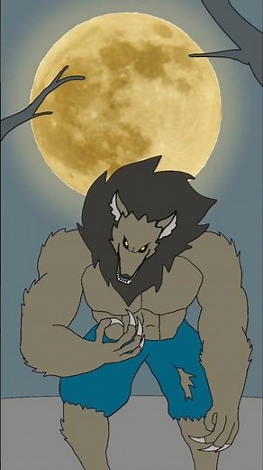 werewolf transformation part 2 flipaclip
