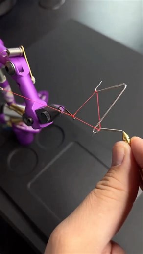 Let’s see how to tie the fly hooks#flyfishing #flyfishingguide #fishinggear #fishingtackle