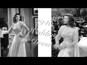 The Philadelphia Story (1940) | Katharine Hepburn’s Wedding Dress