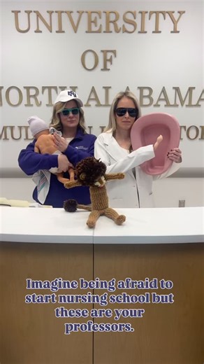 Imagine being afraid of starting nursing school but these are your professors….yeah-you’re gonna be just fine. | UNA Anderson College of Nursing & Health Professions