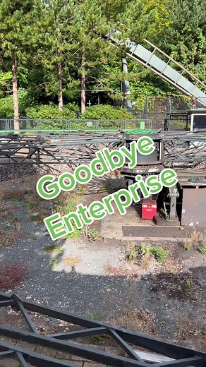 Farewell to Enterprise at Alton Towers!