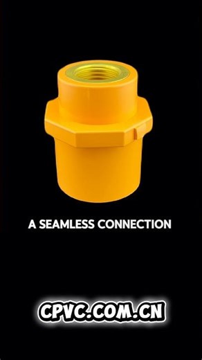 Chinese-made internal threaded connector for connecting CPVC fire sprinkler pipes and fire sprinkler