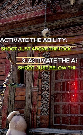 Unlock any barred door with your bow | GLITCH | Assassin's Creed Valhalla