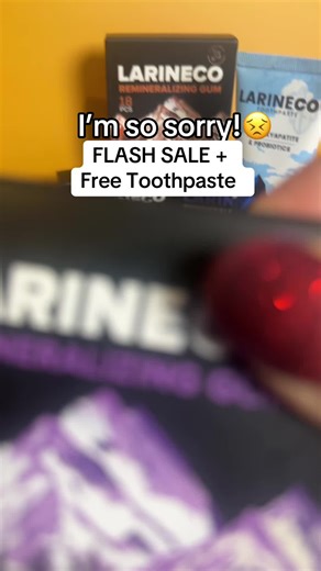 LARINECO remineralizing toothpaste is a fluoride-free formula made with nano hydroxyapatite to help support enamel strength, reduce sensitivity, and keep your mouth feeling clean and fresh with a smooth, non-gritty texture that’s gentle enough for daily use. #larineco #remineralizingtoothpaste Disclaimer: Price or gift may Vary After promotion ends Prices and deals may vary from account to account so check the most accurate price of the day from the orange shopping cart link. #Tiktokshopcreatorp