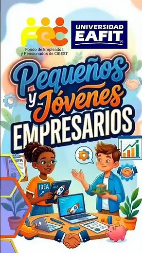 Pequeños y Jóvenes Empresarios. #inscripciones #negocios #bancolombia #emprendimiento #niños