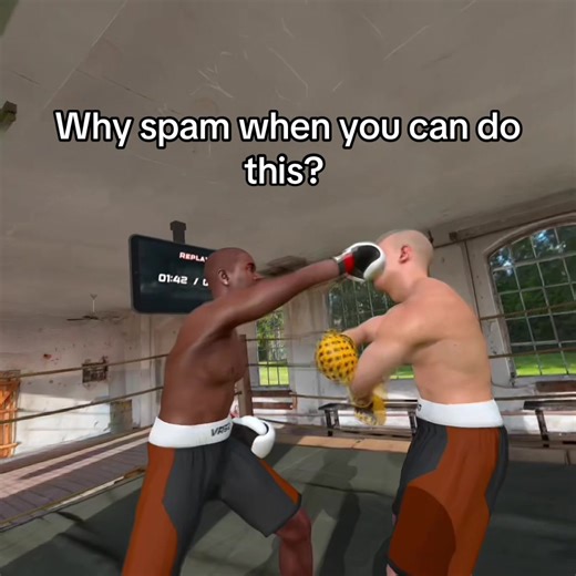 Spammers have no skill #boxingunderdogs #boxing #vr | boxing underdog vr