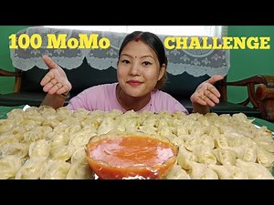 100 MOMO EATING CHALLENGE 🥟 100 DUMPLINGS EATING CHALLENGE|FOOD CHALLENGE VIDEOS
