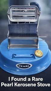 I found a rare pearl kerosene stove