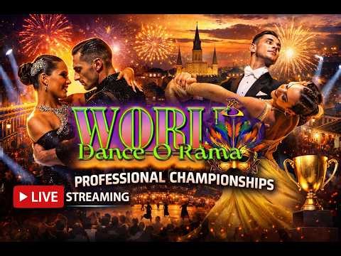 🏆 ARTHUR MURRAY WORLD DANCE-O-RAMA PROFESSIONAL CHAMPIONSHIPS — LIVE FROM NEW ORLEANS 🎺✨