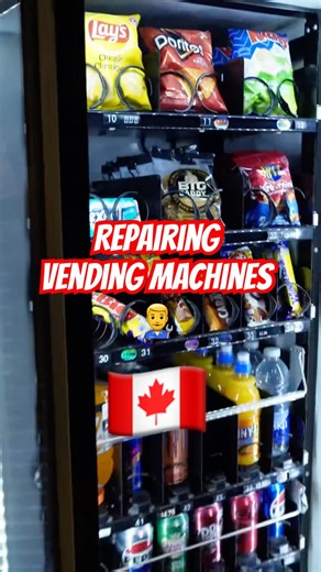 Fixing lighting issue on vending machines #businessideas #canada #vendingbusiness