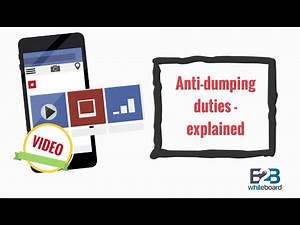 Anti-dumping duties - explained