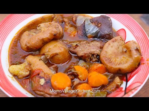 How To Cook Offals (Variety Meats) - Byenda - Ugandan African Food - Mom's Village Kitchen