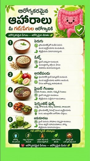Best Foods for Gut Health 🦠 | Must Eat Daily!