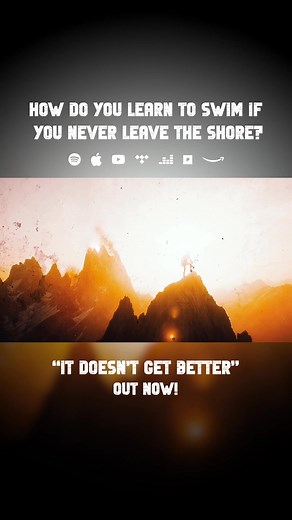 🌊 How do you learn to swim if you never leave the shore? #citizensoldierband #mentalhealthmatters #bpd #depression #anxiety #familyherilooms #newalbum #newmusic | Citizen Soldier