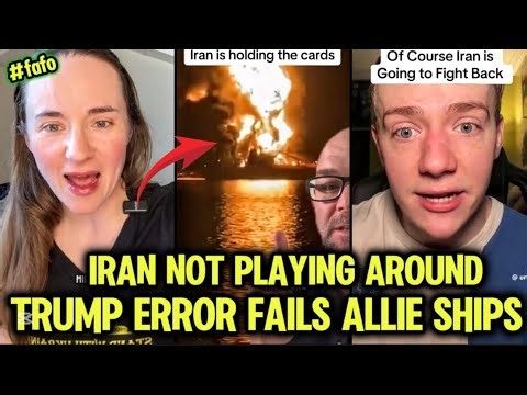 Trump PANICKING as His Fatal ERROR fails Allie Ships - Iran Not Playing