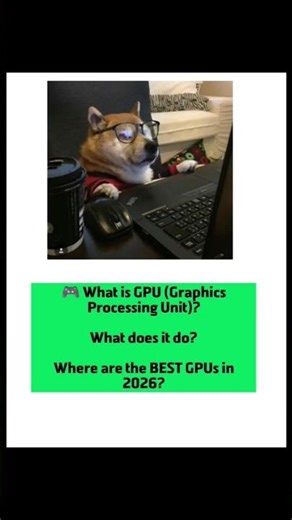 What is GPU? Explained in 40 seconds #computerscience