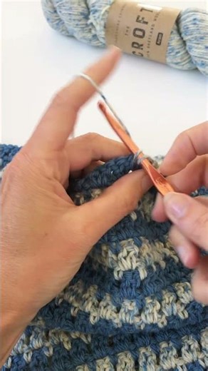 Colour Inspiration: Beautiful Blue Wool for Crocheting Stripes #crochet #shortscrochet #crocheting